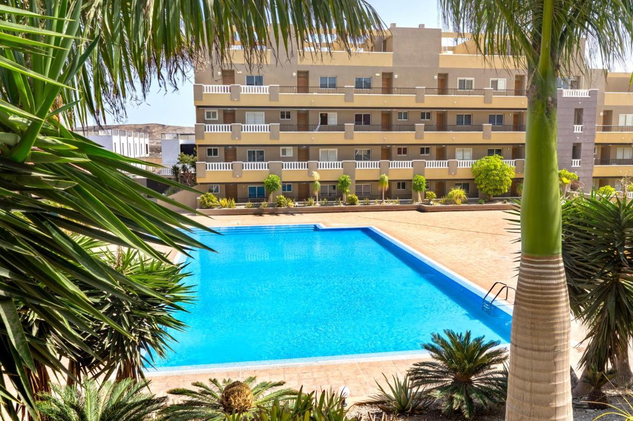 La Perla Beach Apt with Pool El Médano Exterior foto